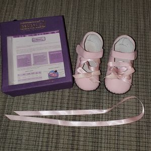 Pink Pediped toddler shoes